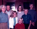 Dies ist Wolfgangsters Familie an Barbaras 18. Geburtstag (4.10.'81).