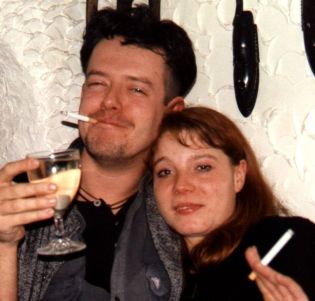 Thomas und Zita beim Ksefondue 1996.