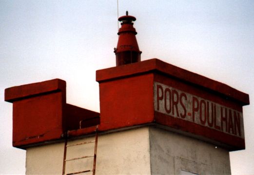 Der "Leuchtturm" von Pors Poulhan.