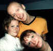 Petra, Wolfgangster und Tina beim R-Fest 1997.