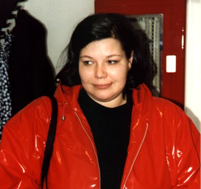 Simone 1997 in Tinas Flur.